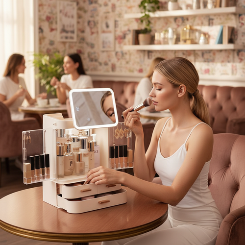 Boîte de rangement à écran LED